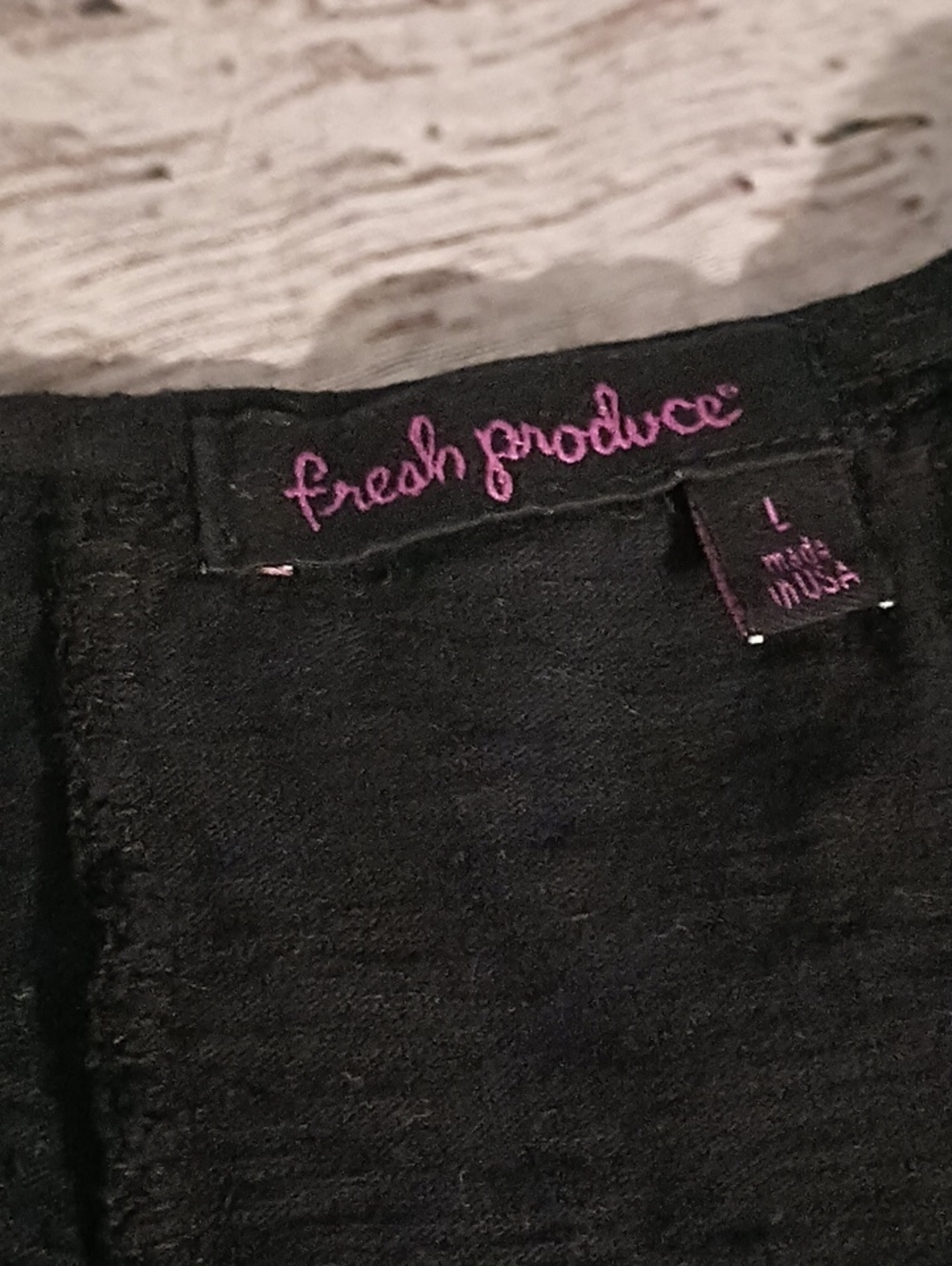 Fresh Produce Black Cotton Pocket T Shirt Dress L - Picture 2 of 7